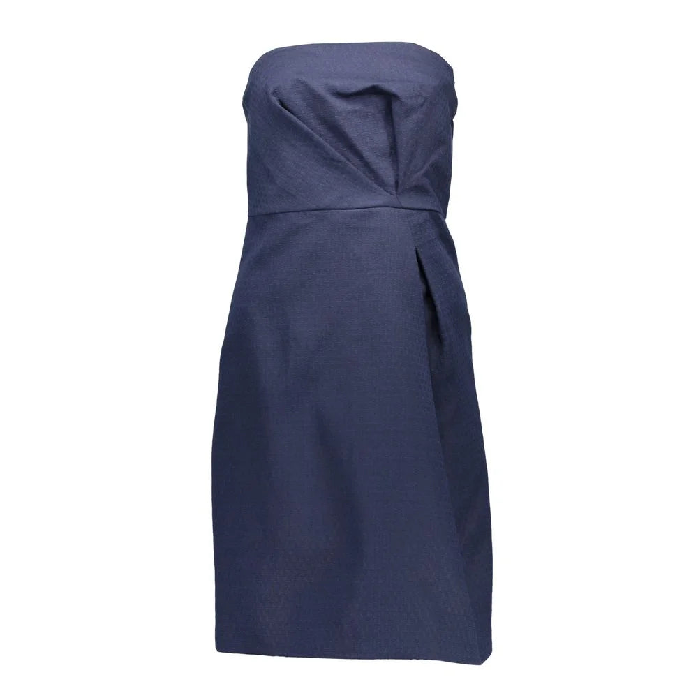 Gant Blue Cotton Women Dress - 40 - Dresses