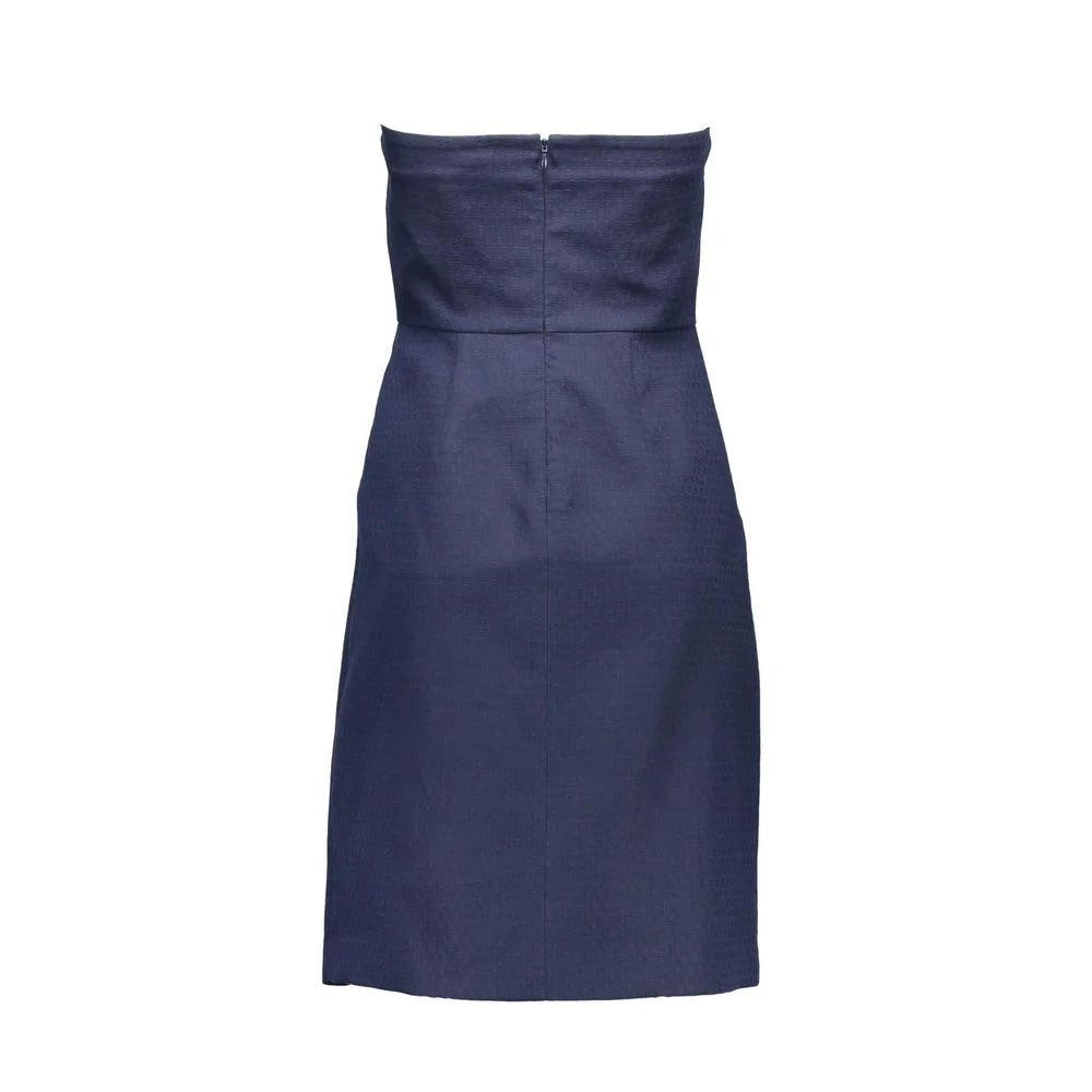 Gant Blue Cotton Women Dress - 40 - Dresses