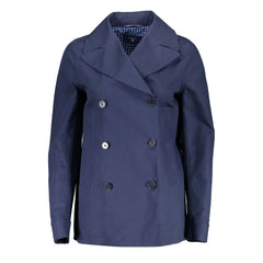 Gant Blue Cotton Women Jacket - S - Sport Jackets