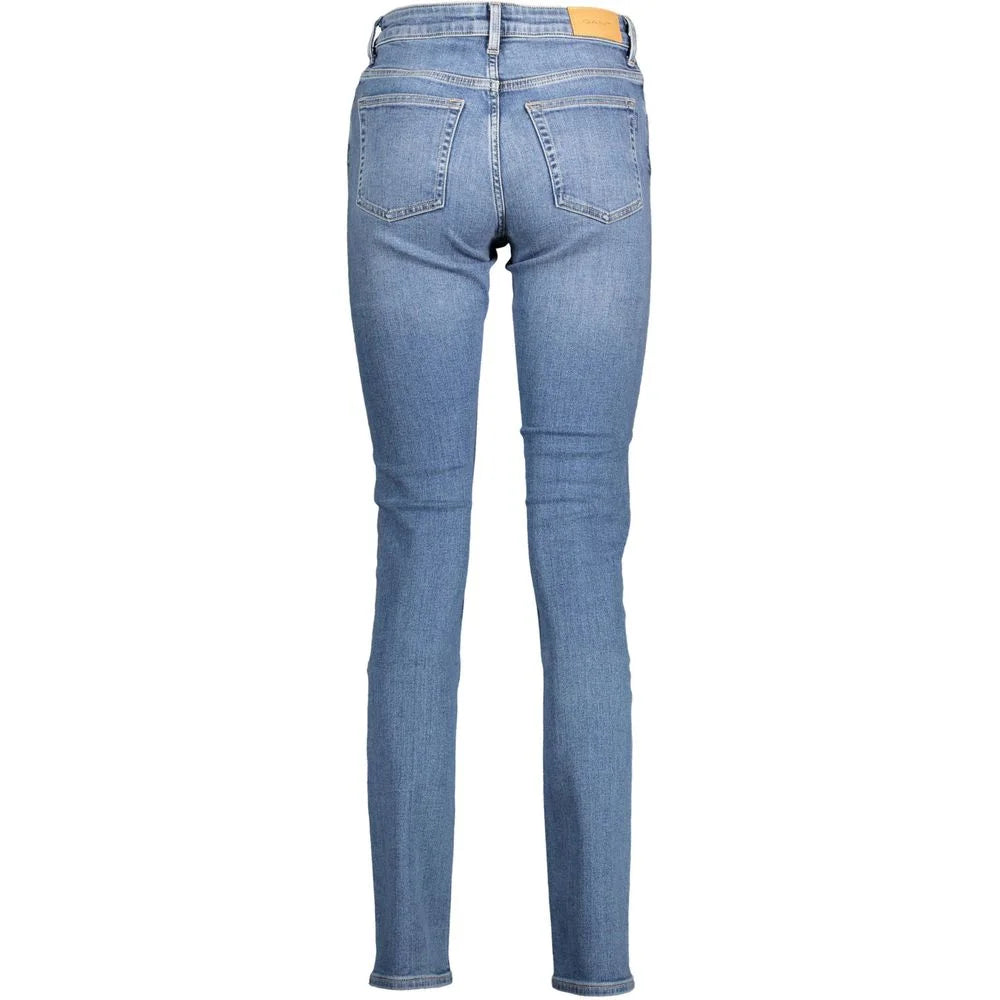 Gant Blue Cotton Women Jeans - W25 | L34 - Jeans