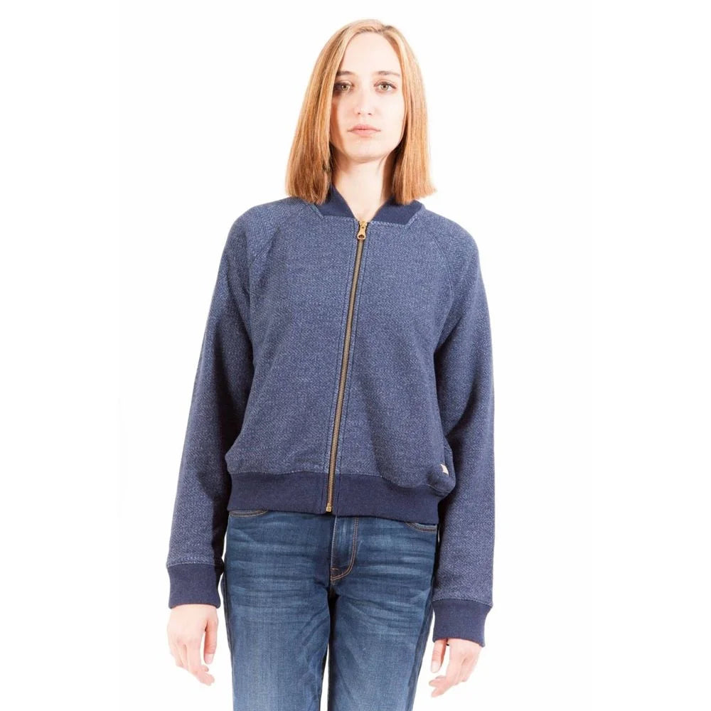 Gant Blue Cotton Women Sweater - XS - Sweatshirts