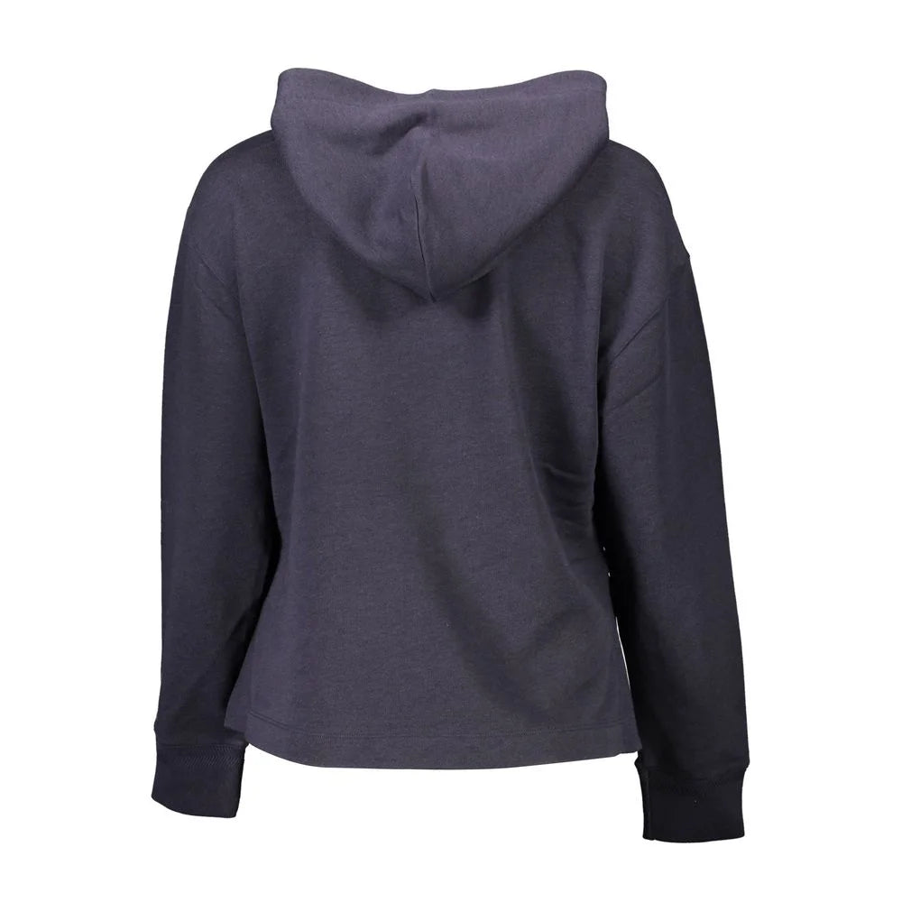 Gant Blue Cotton Women Sweater - XS - Sweatshirts