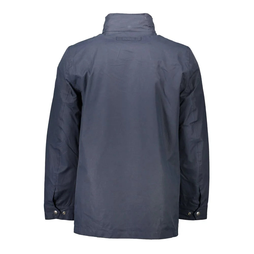 Gant Blue Polyester Men Jacket - S - Sport Jackets