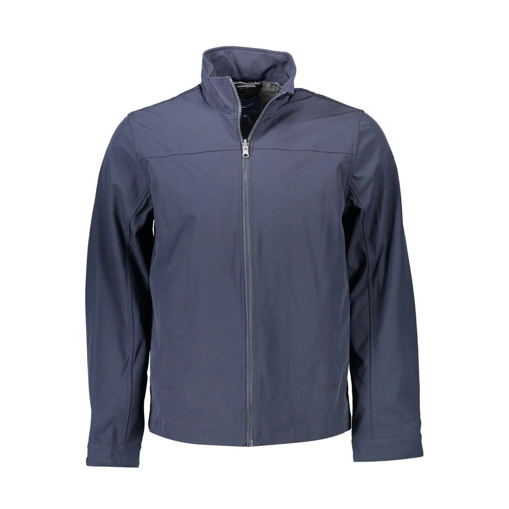 Gant Blue Polyester Men Jacket - S - Sport Jackets
