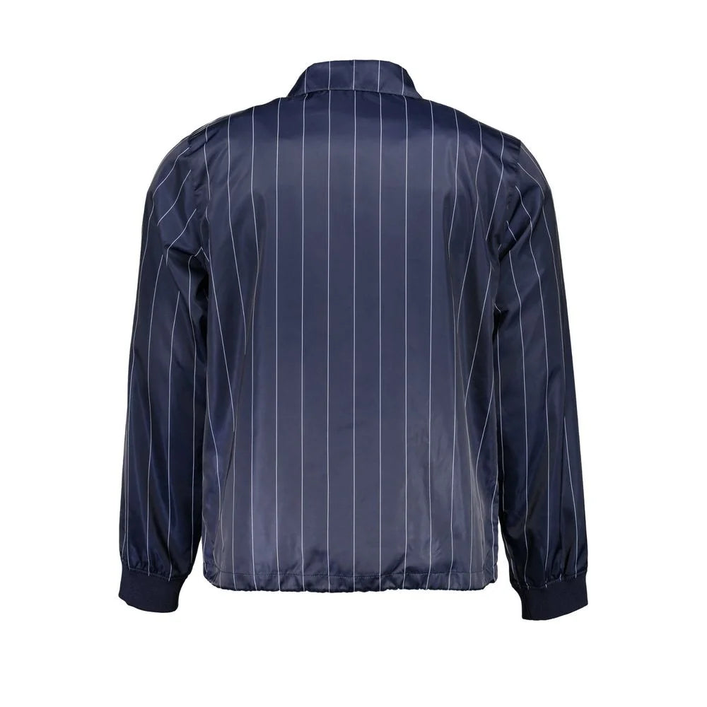 Gant Blue Polyester Men Jacket - S - Sport Jackets