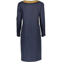 Gant Blue Viscose Women Dress - 34 - Dresses