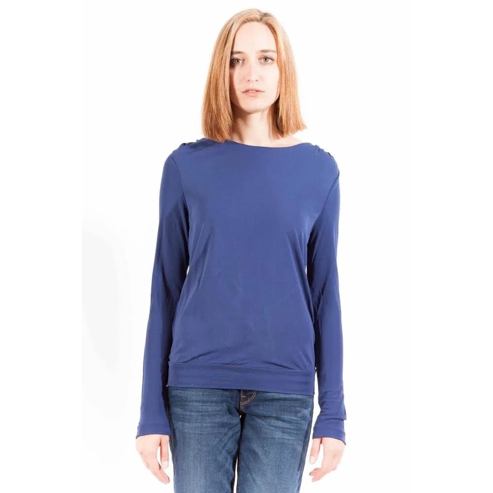 Gant Blue Viscose Women T-Shirt - T-Shirts