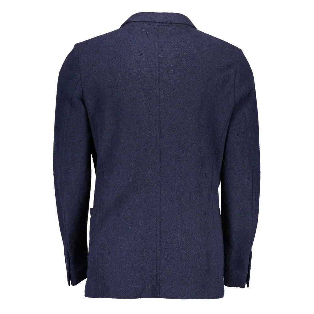 Gant Blue Wool Blazer - IT50 | L