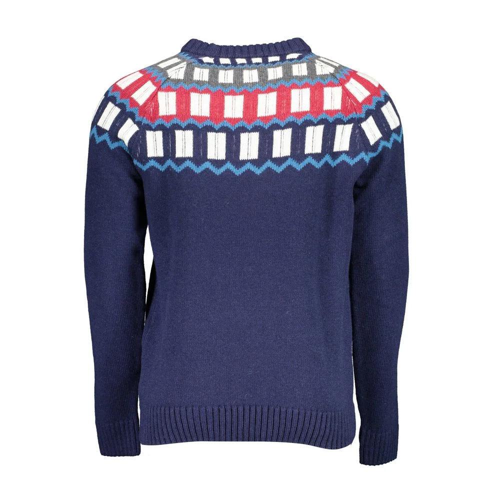 Gant Blue Wool Sweater - Sweaters