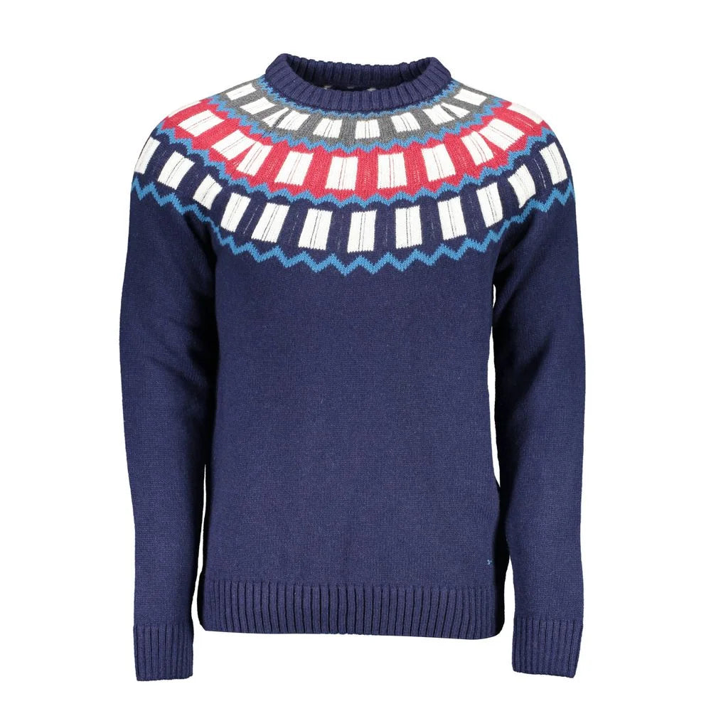 Gant Blue Wool Sweater - Sweaters