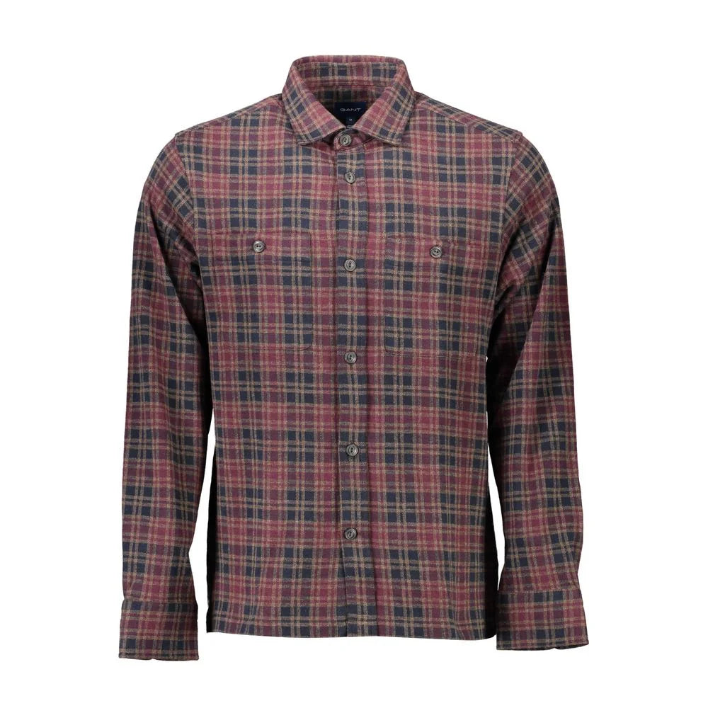 Gant Brown Cotton Shirt - Shirts