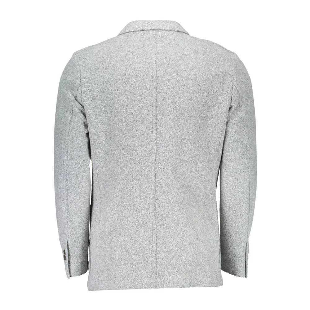 Gant Gray Polyester And Wool Blazer - IT48 | M