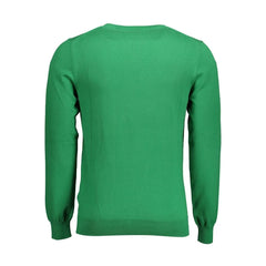 Gant Green Cotton Sweater - XS