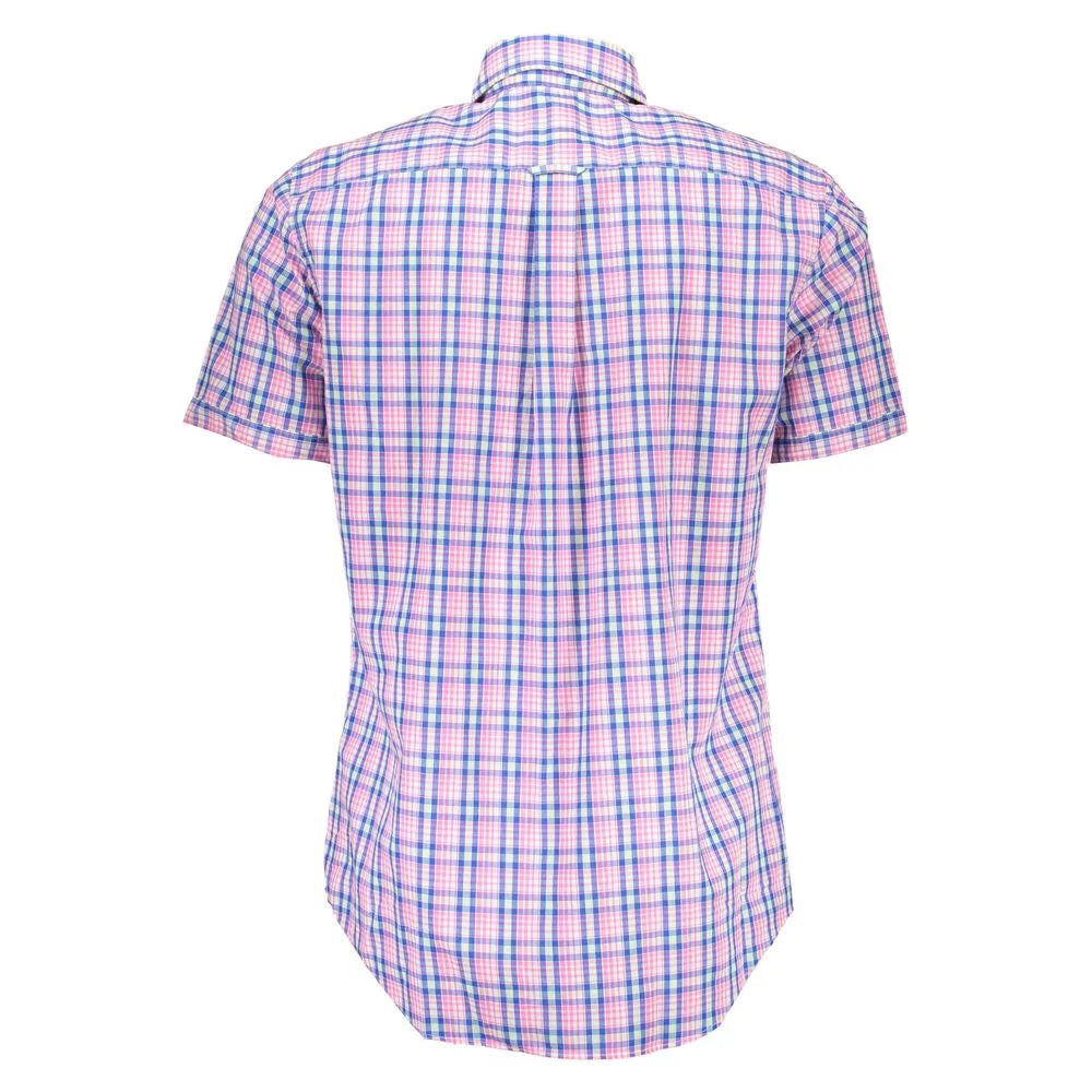 Gant Pink Cotton Men Shirt - XS - Shirts