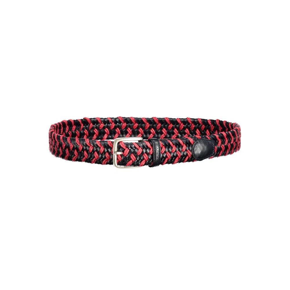 Gant Red Leather Men Belt - Belts