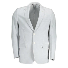 Gant White Cotton Men Jacket - Coats & Jackets