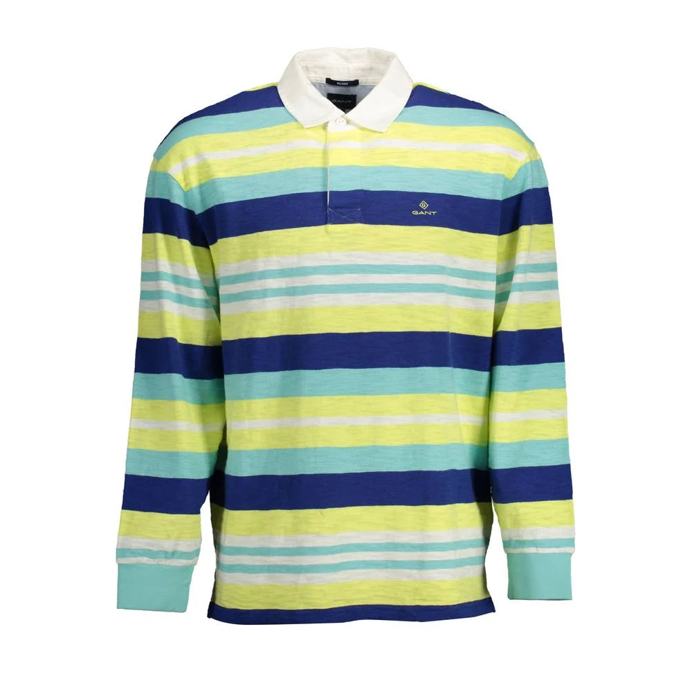 Gant Yellow Cotton Men Polo Shirt - Polos
