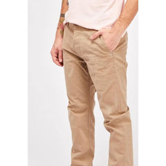 Gas Beige Cotton Casual Pants - IT38 | XS
