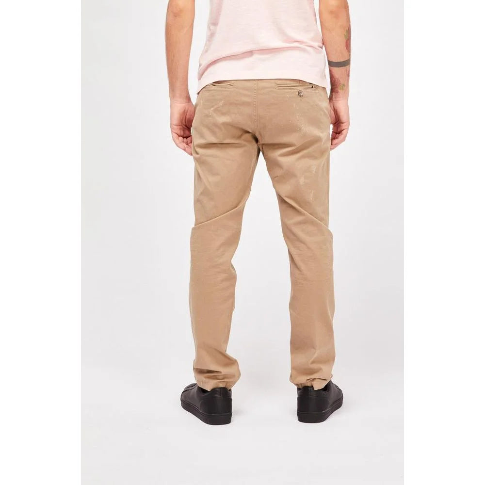 Gas Beige Cotton Casual Pants - IT38 | XS
