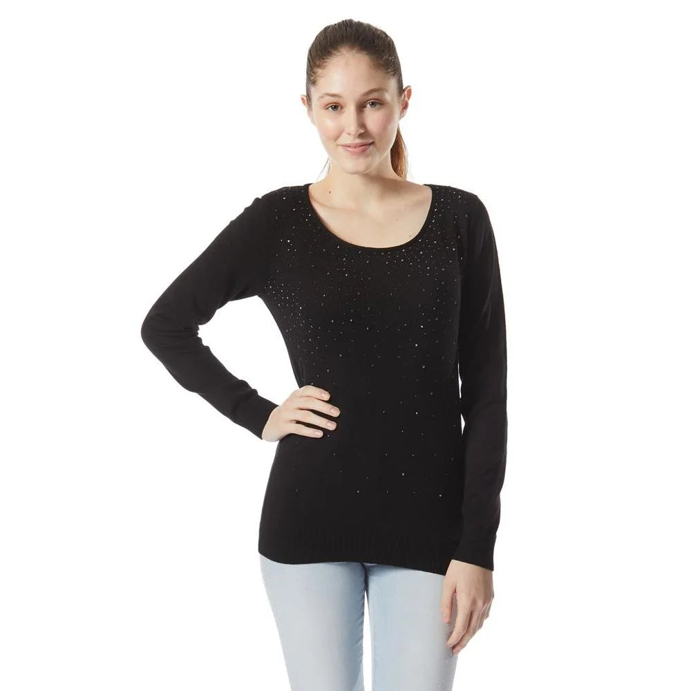 Gas Black Cotton Sweatshirt - XXS