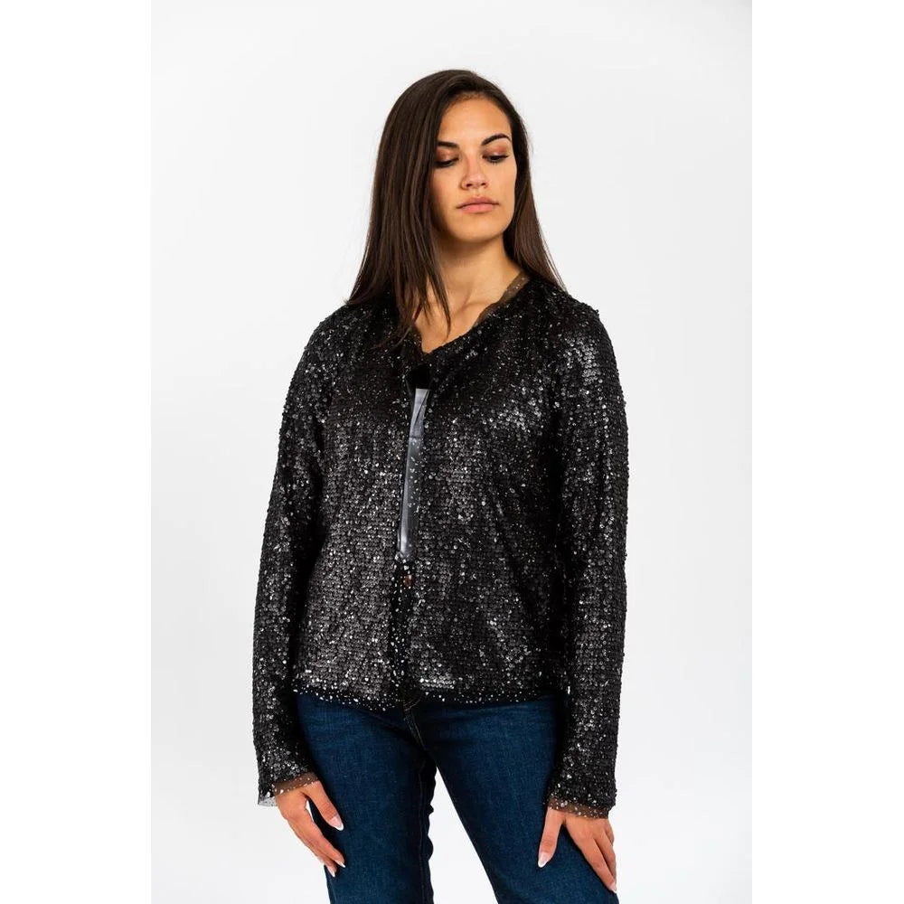 Gas Black Polyamide Blazer - IT42