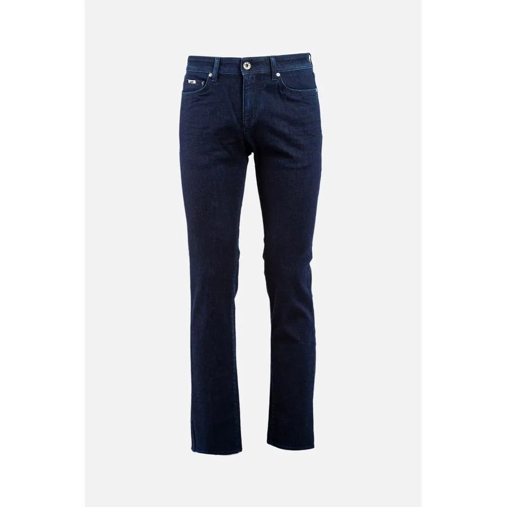Gas Blue Cotton Jeans Denim