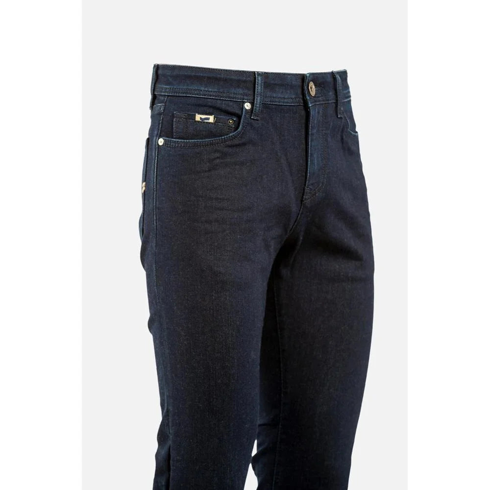 Gas Blue Cotton Jeans Denim