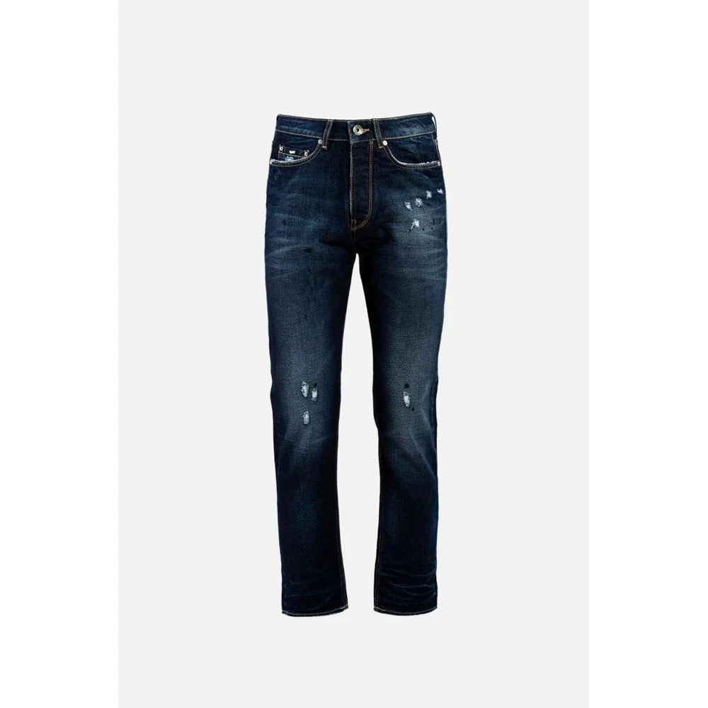 Gas Blue Cotton Jeans Denim - W31