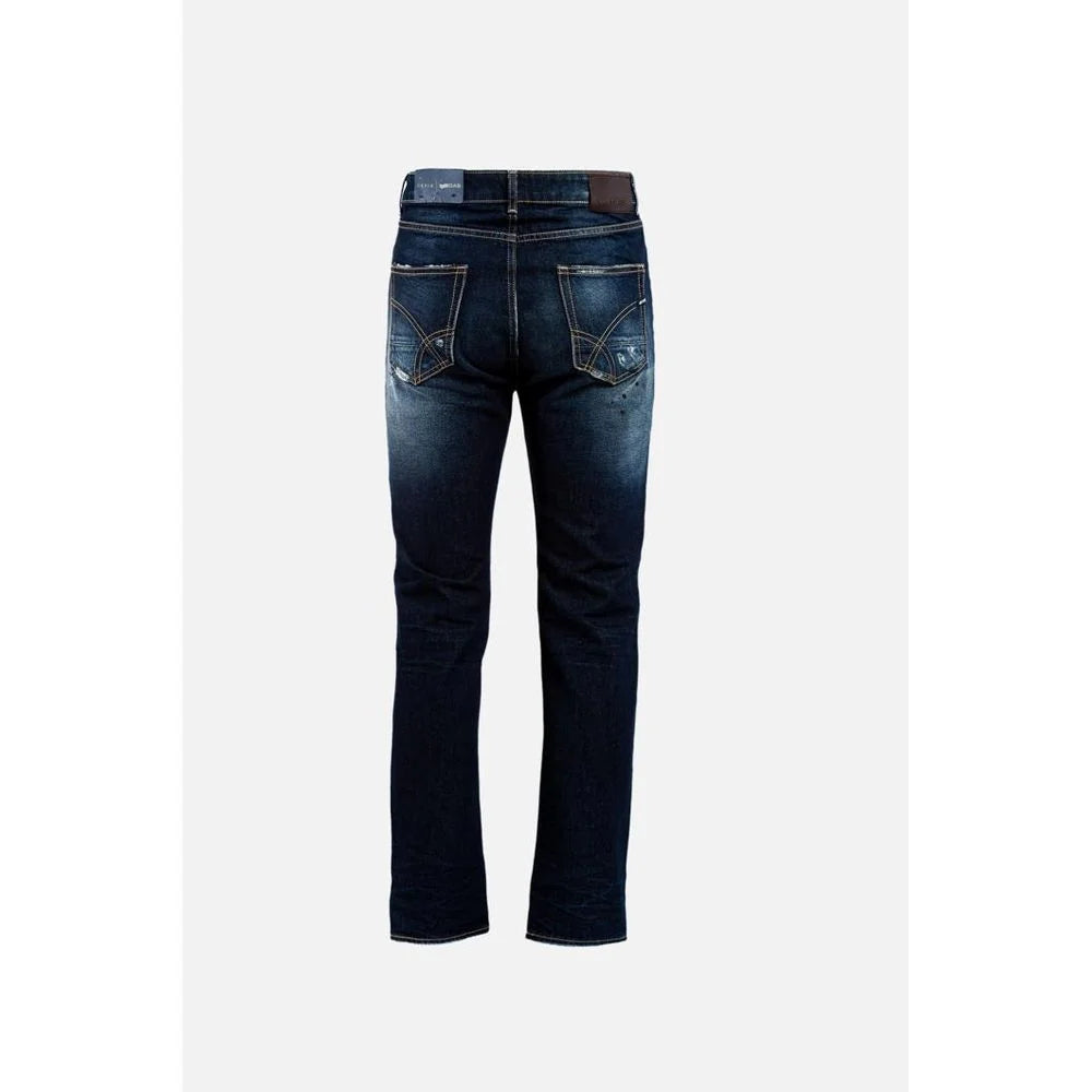 Gas Blue Cotton Jeans Denim - W31