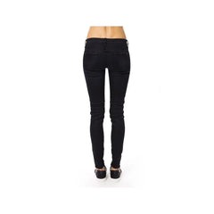 Gas Blue Cotton Skinny Jeans
