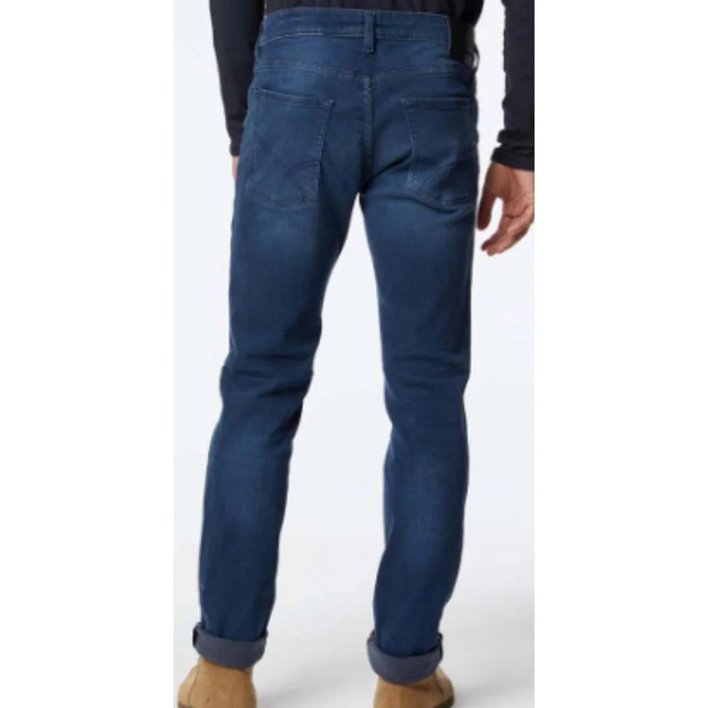 Gas Blue Cotton Slim Fit Jeans - W28