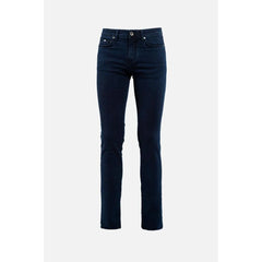 Gas Blue Cotton Slim Fit Jeans - W29