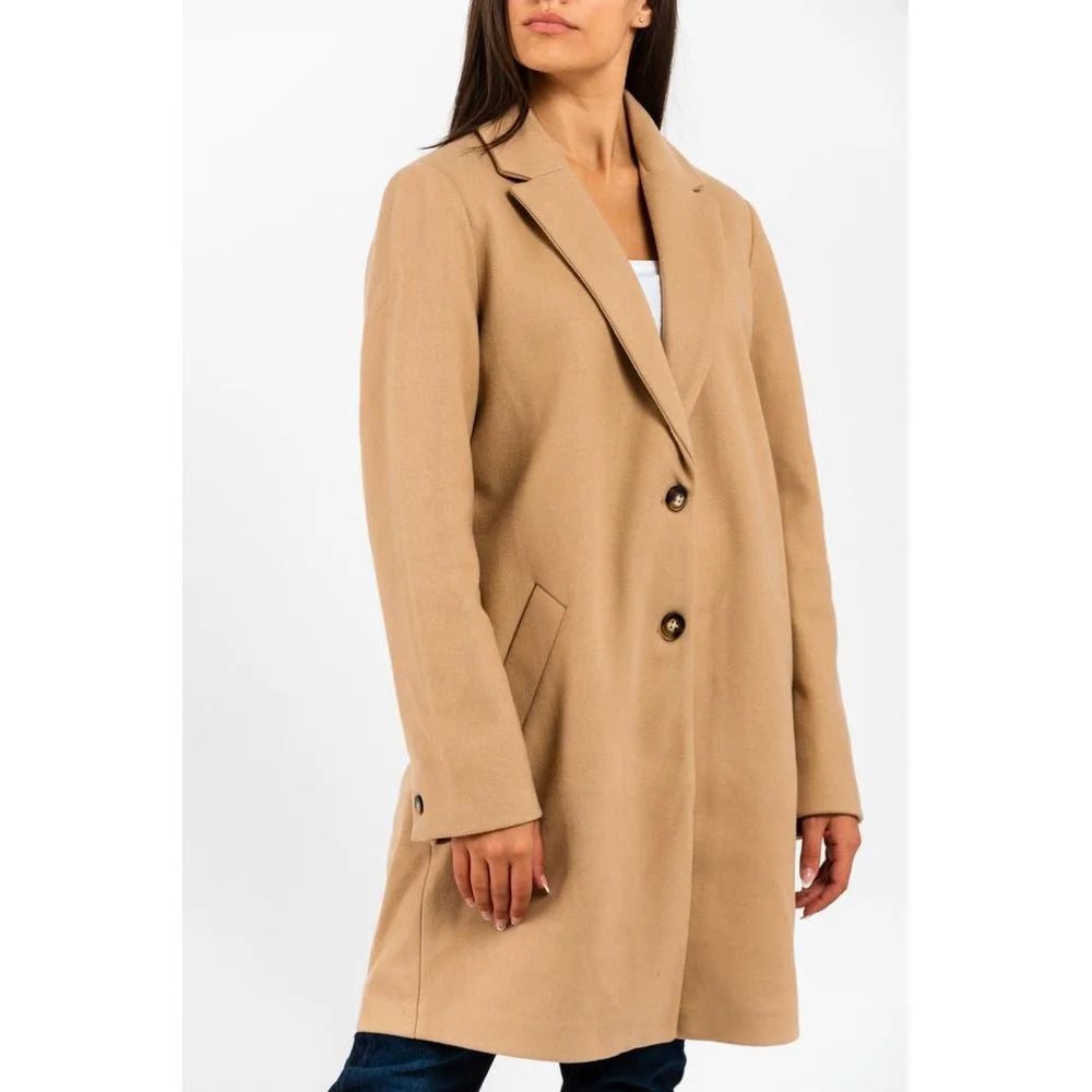 Gas Brown Marabou Coat - IT46