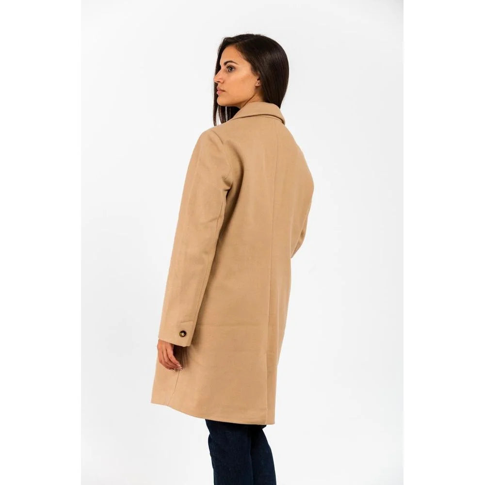 Gas Brown Marabou Coat - IT46