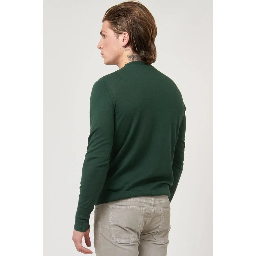 Gas Green Marabou Sweatshirt - XXL