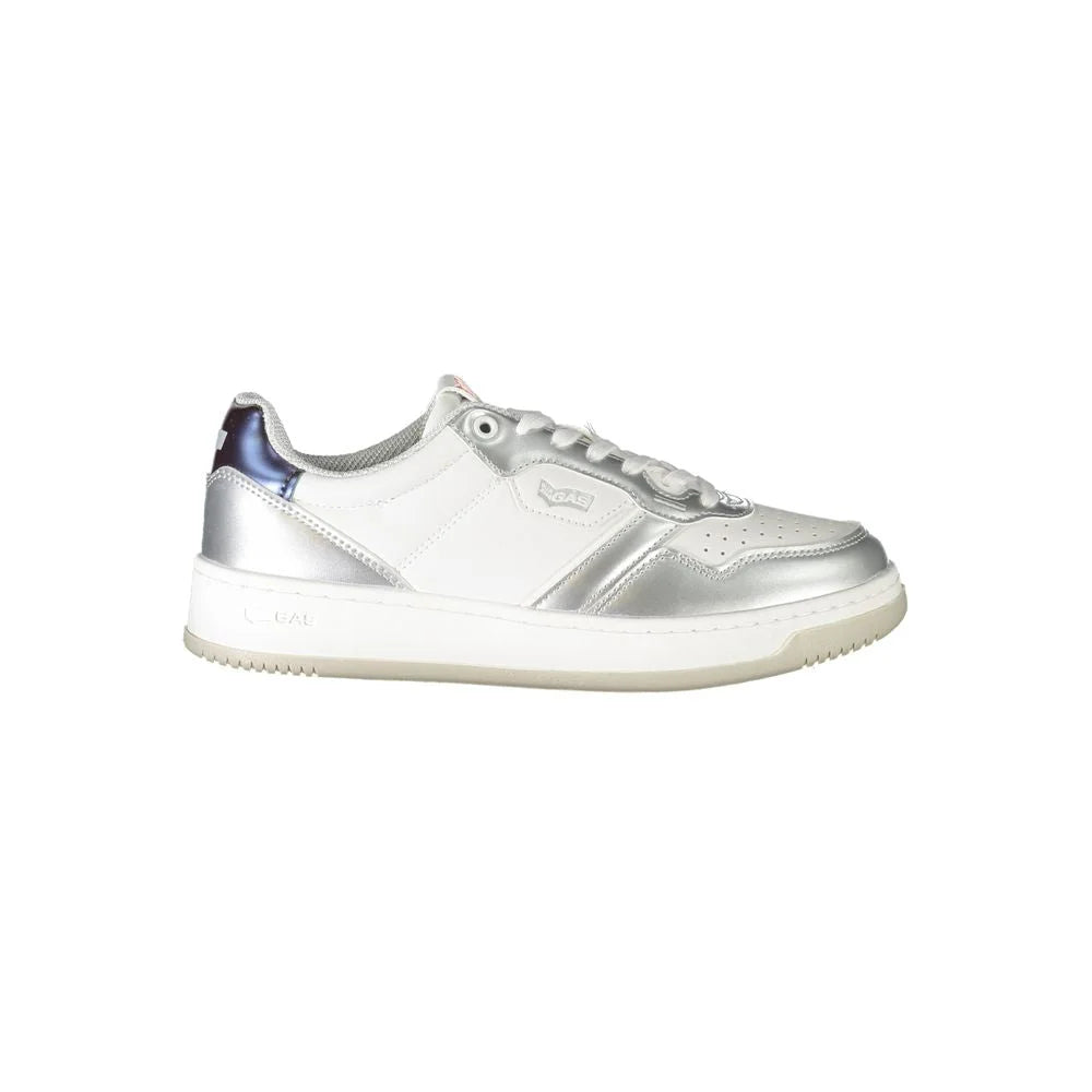 Gas White Polyester Sneaker - Sneakers