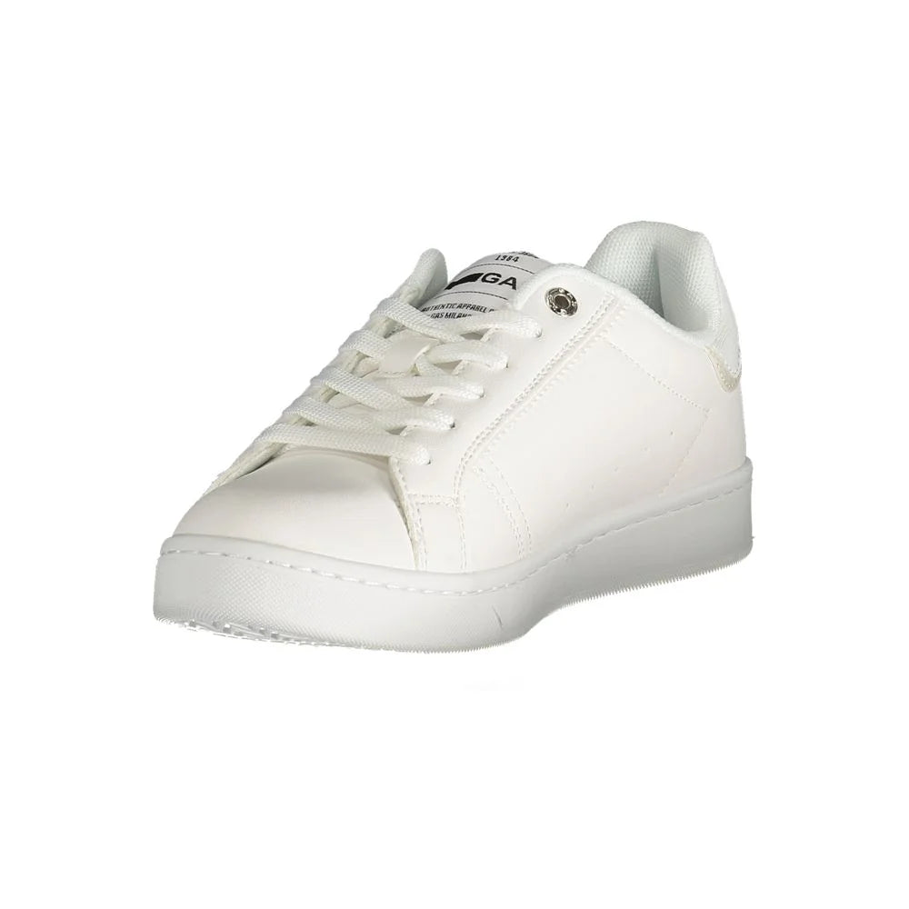 Gas White Polyester Women Sneaker - Sneakers