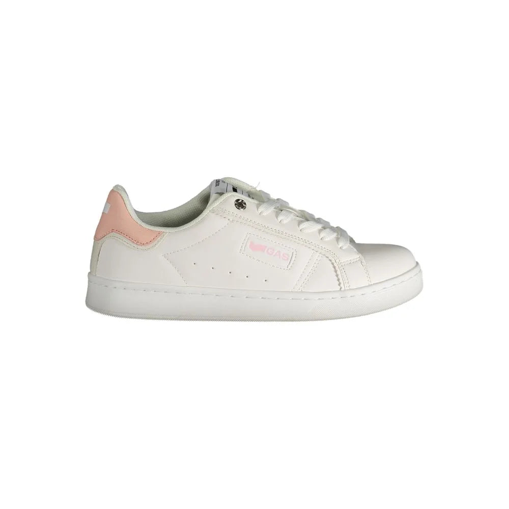 Gas White Polyester Women Sneaker - Sneakers