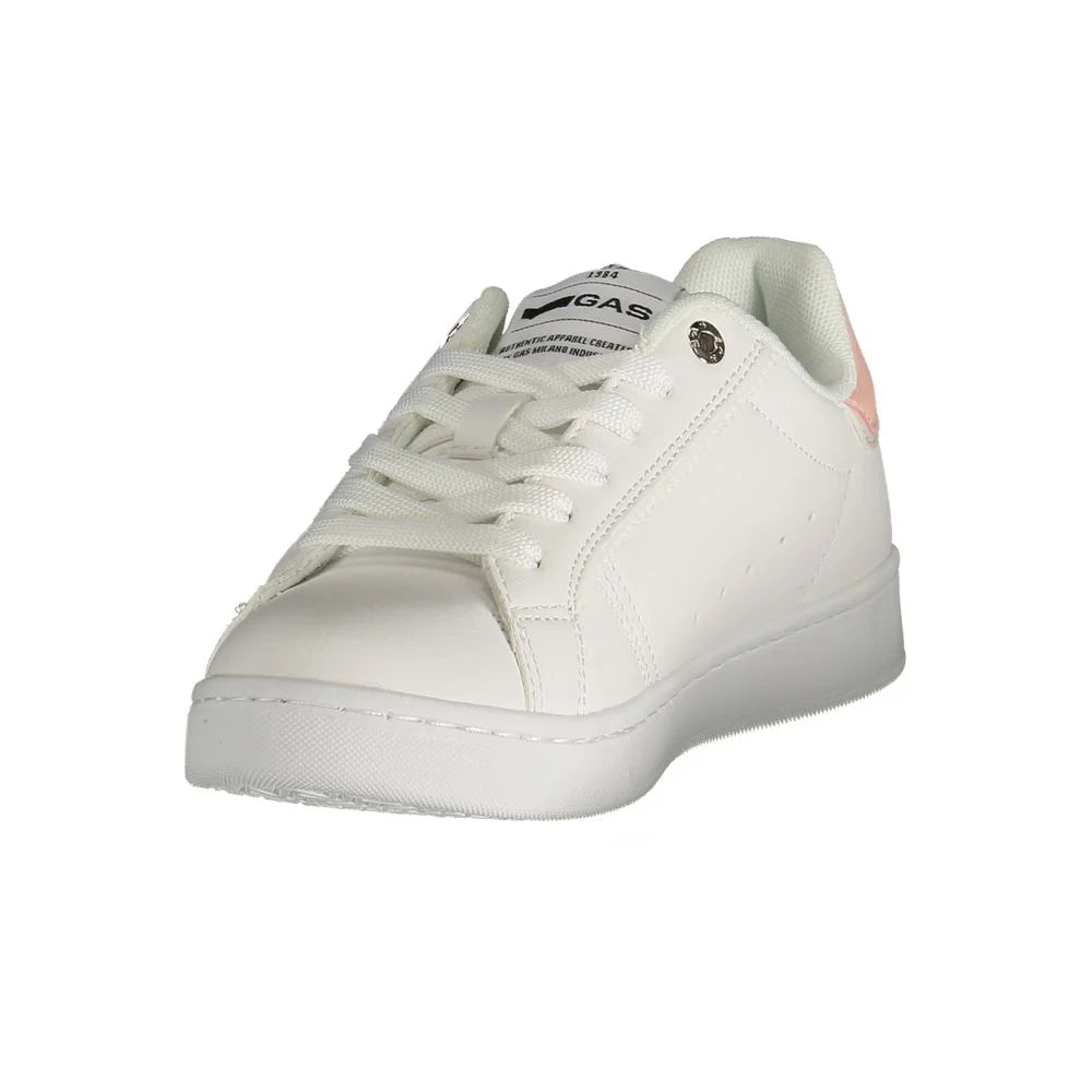 Gas White Polyester Women Sneaker - Sneakers