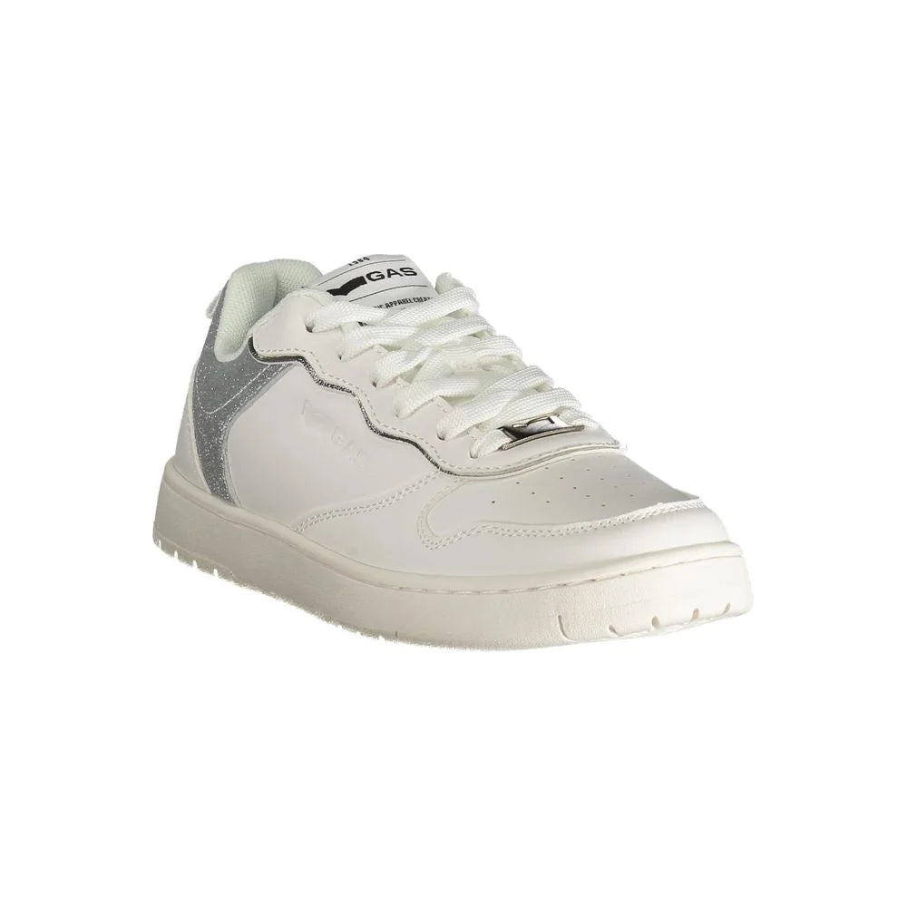 Gas White Polyester Women Sneaker - Sneakers