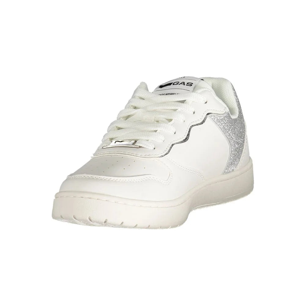 Gas White Polyester Women Sneaker - Sneakers