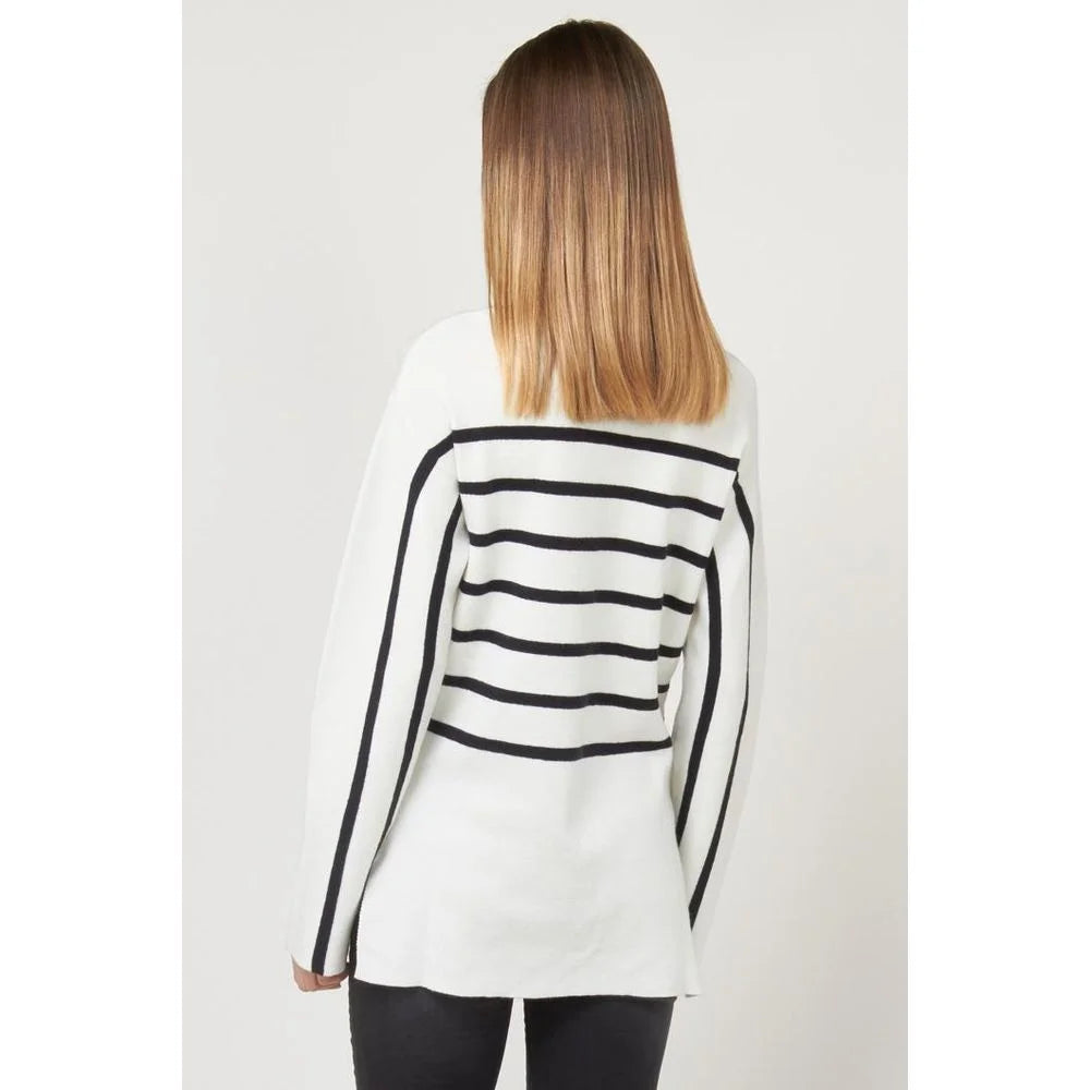 Gas White Wool Sweatshirt