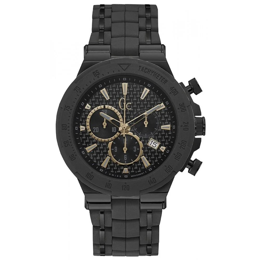 GC Black Stainless Steel Sport Watch