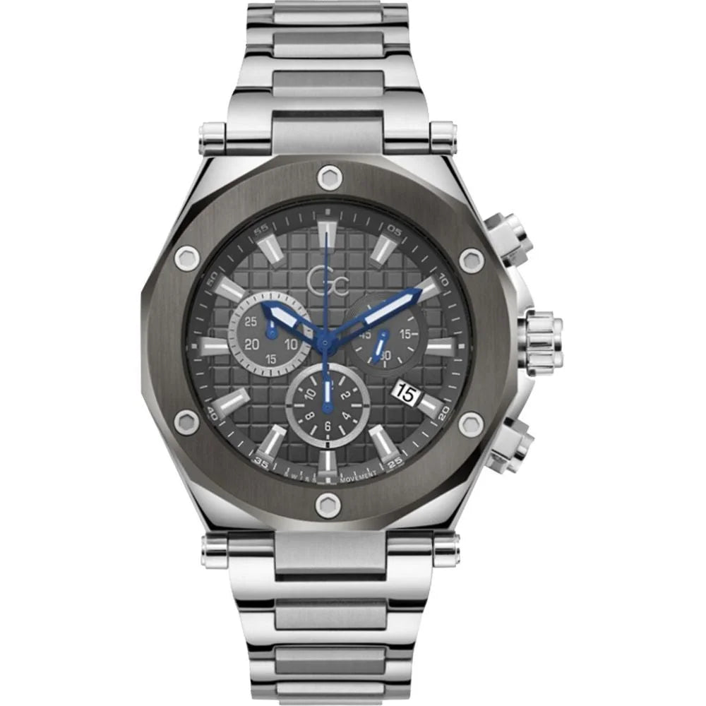 GC Gray Stainless Steel Bracelet Watch