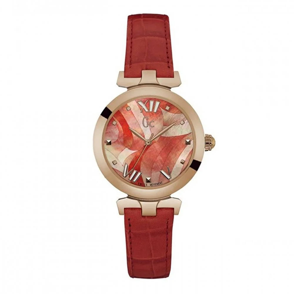 GC Orange Leather Watch