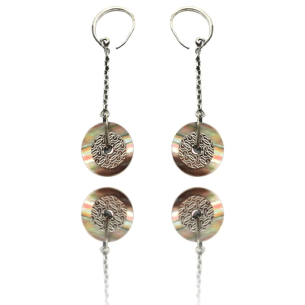 GC Silver Stainless Steel Earrings