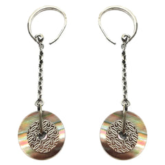 GC Silver Stainless Steel Earrings