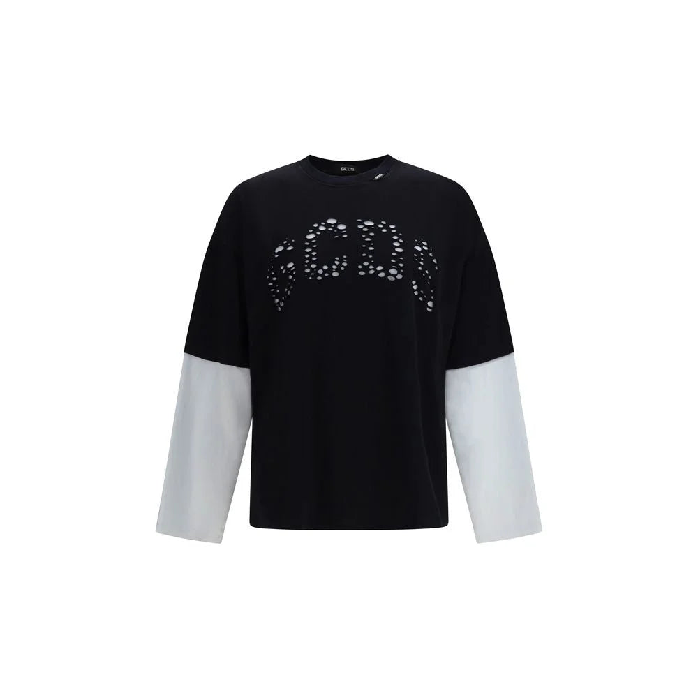 GCDS Black Cotton Sportswear