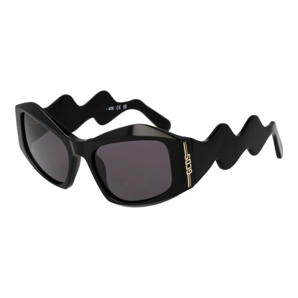 GCDS Black Unisex Sunglass - Sunglasses