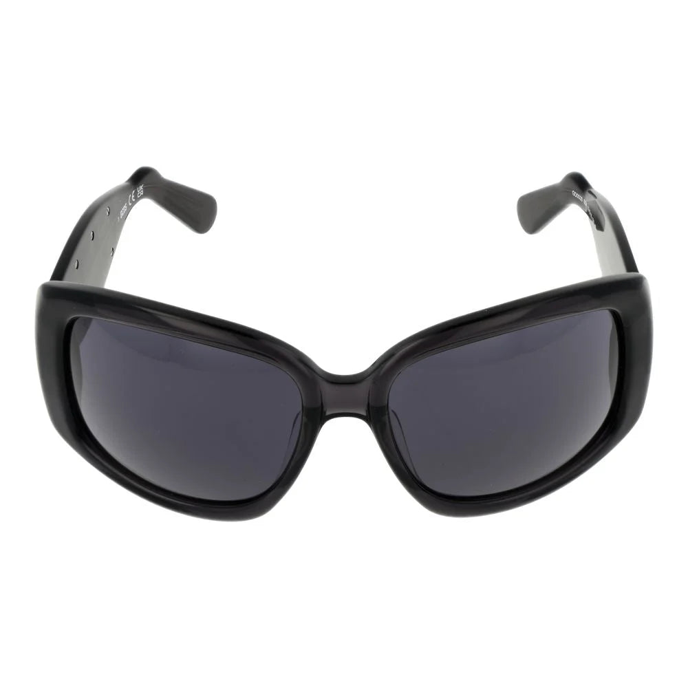 GCDS Black Unisex Sunglass - Sunglasses